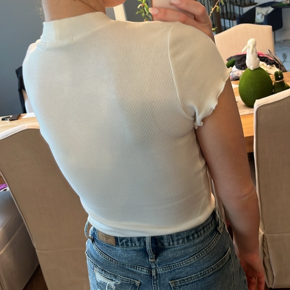 Abercrombie & Fitch White Bodysuit - Picture 4 of 7